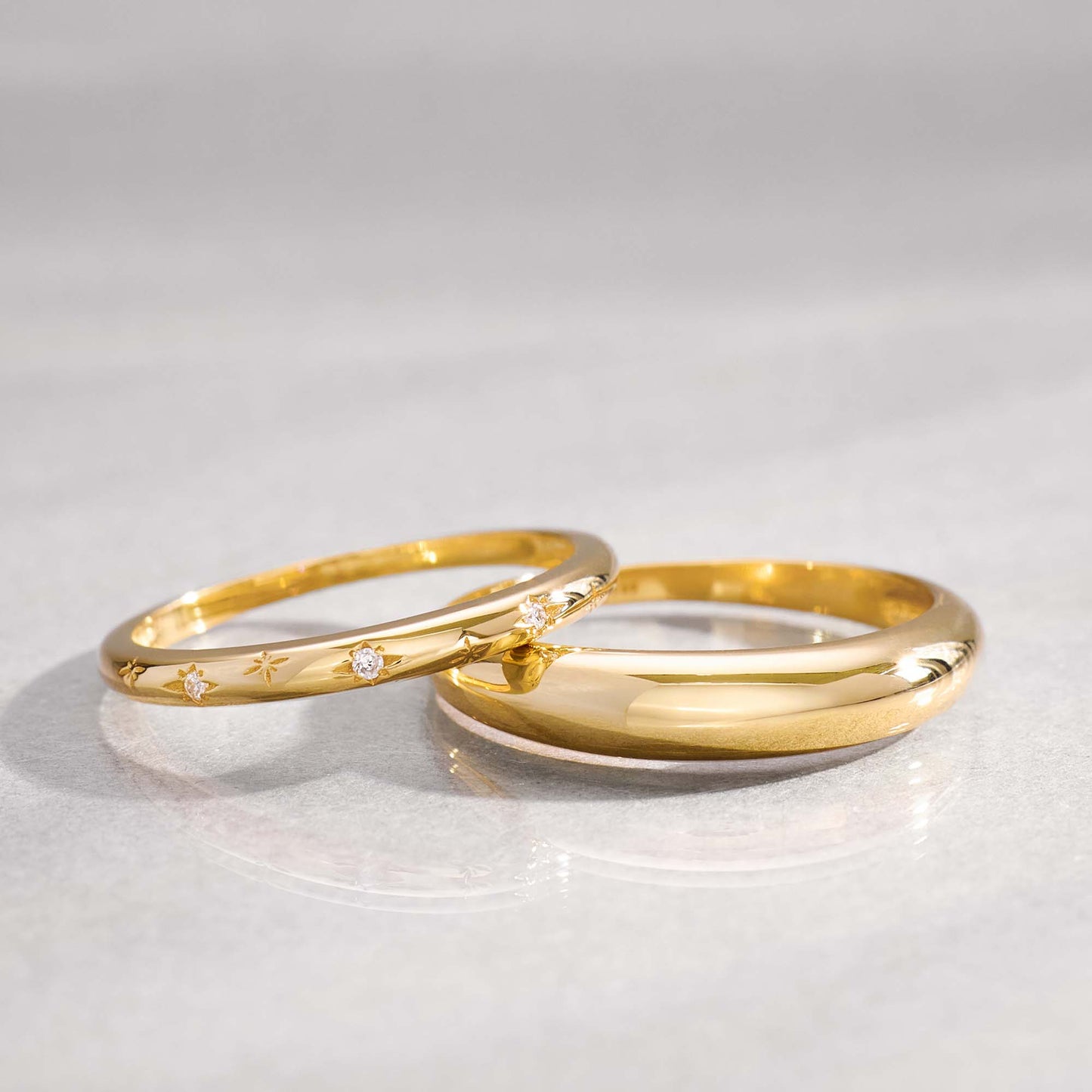 Midi-Kuppelring | Gold