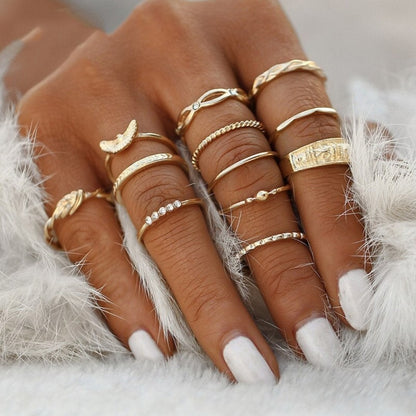 Einzigartiges Premium-Set mit 8 bis 12 Ringen