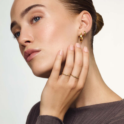 Schlanker Kuppelring | Gold