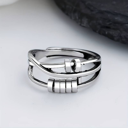 Fadenring aus Silber